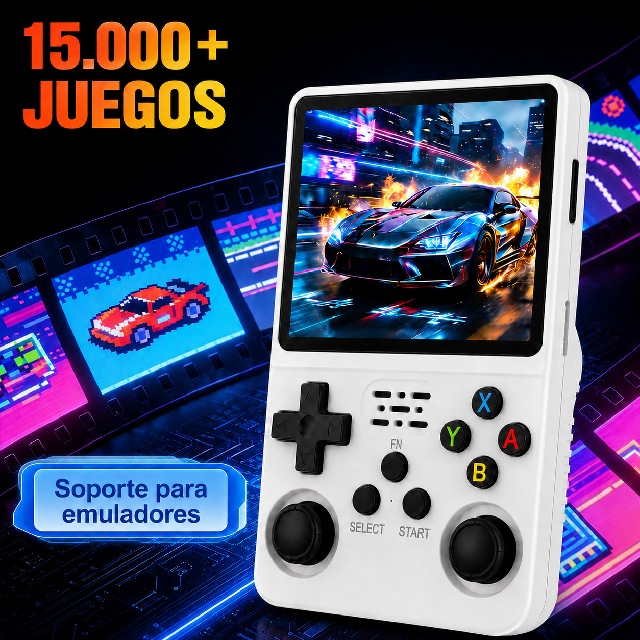 Consola de Juegos Retro Portátil